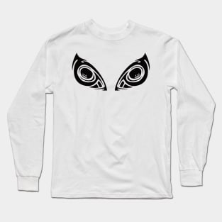 Abstract tribal tattoo with eye concept No. A49 Long Sleeve T-Shirt